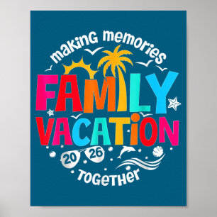 Affiche Vacances en famille : Créer des souvenirs ensemble