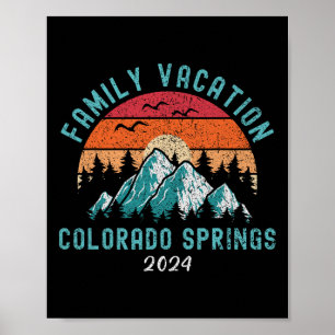 Affiche Vacances en famille de ski de montagne et de rando