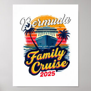 Affiche Vacances en famille Vacay Squad Croisière familial