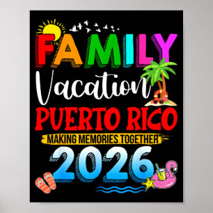 Affiche Vacances familiales à Porto Rico 2026 groupe corre