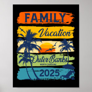 Affiche Vacances Familiales Banques Extérieures Caroline d
