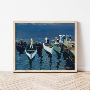 Affiche Vacances sur l'Hudson George Luks