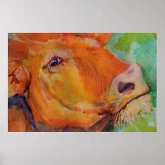 Affiche Vache