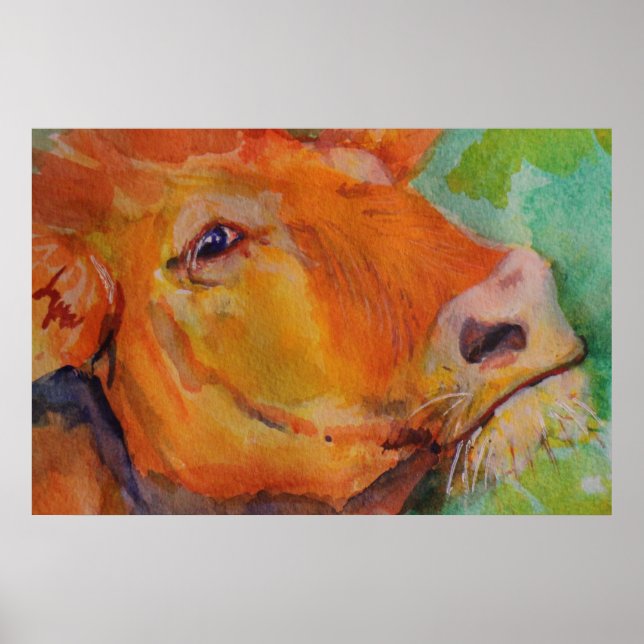 Affiche Vache (Devant)