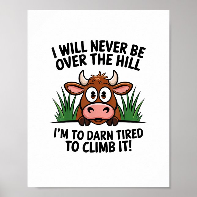 Affiche Vache (Devant)