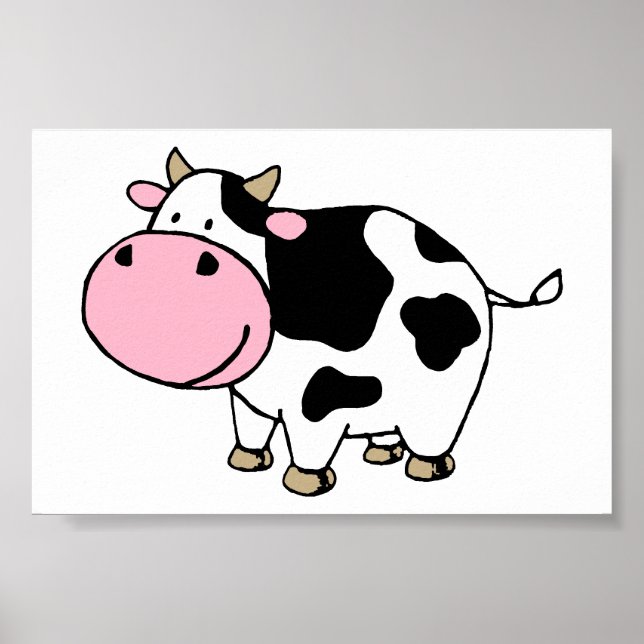 Affiche Vache (Devant)