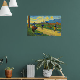 Affiche Vache d'observation Jules Buysse Tour de France 19