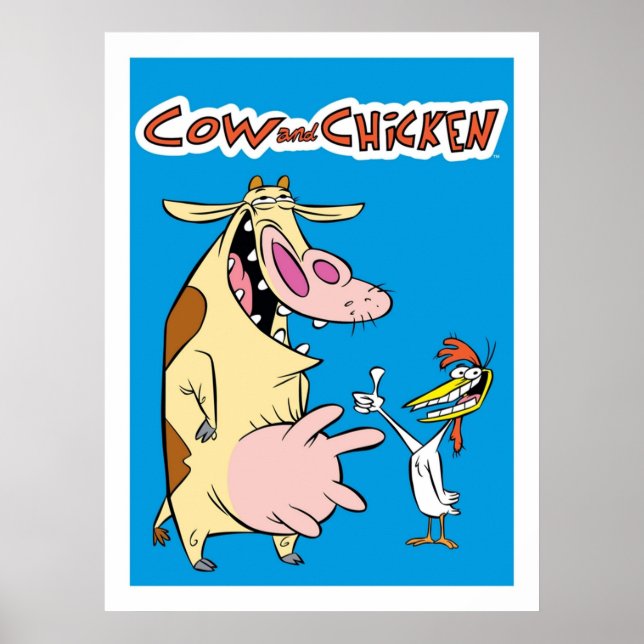 Affiche Vache Et Poulet (Devant)