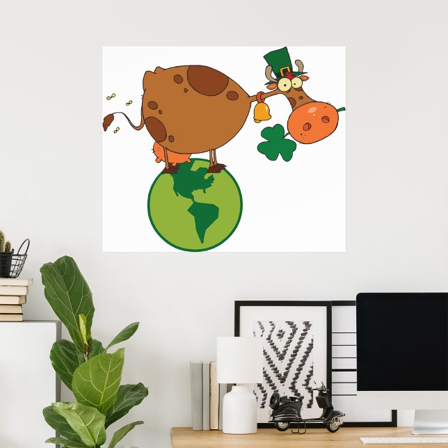 Affiche vache irlandaise (Créateur téléchargé)