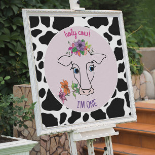 Affiche Vache sacrée, j'ai un an