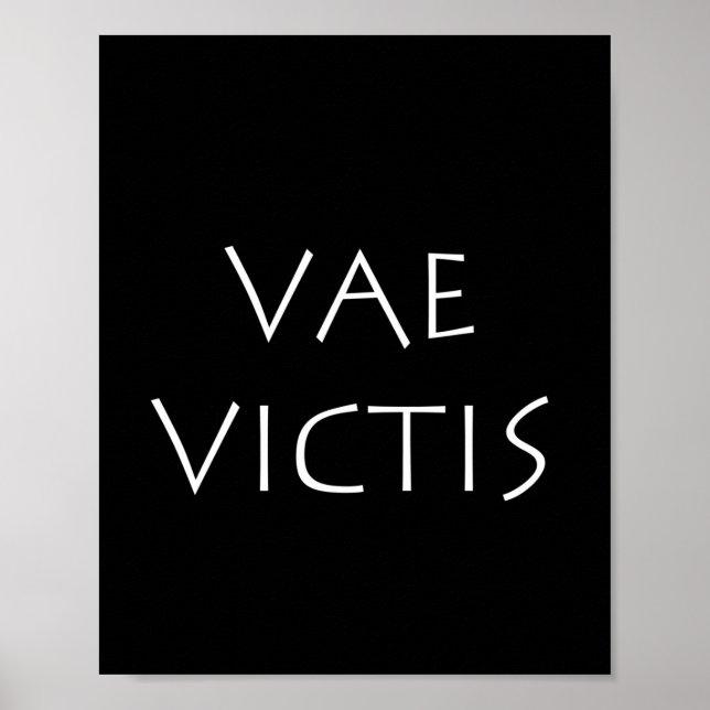 Affiche Vae victis (Devant)