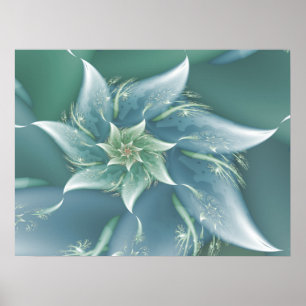 Affiche Vague fractale