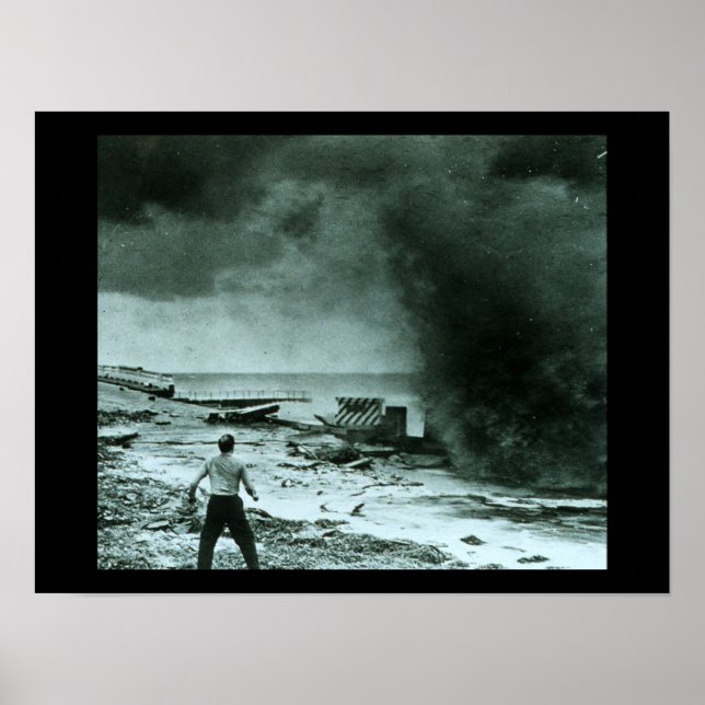 Affiche Vague ouragan Hurricane Wave (Devant)