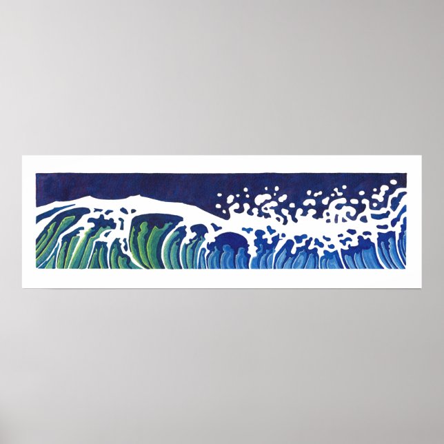 AFFICHE VAGUES #2 (Devant)