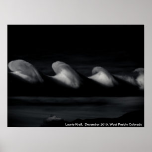 Affiche Vagues dans le ciel