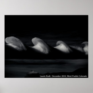 Affiche Vagues dans le ciel