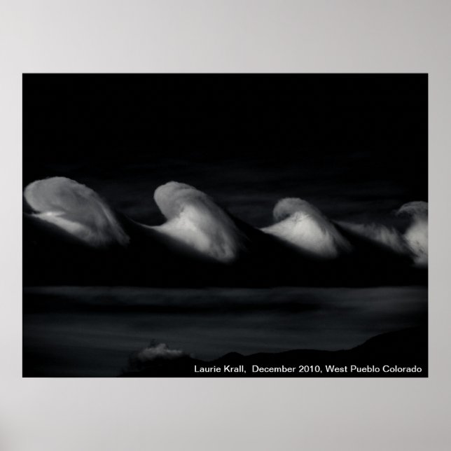 Affiche Vagues dans le ciel (Devant)