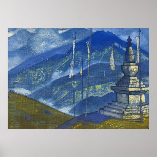 Affiche Vagues de Mist par Nicholas Roerich (Devant)