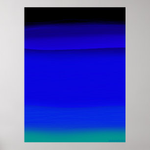 Affiche Vagues nocturnes