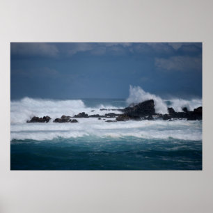 Affiche Vagues sur Maui