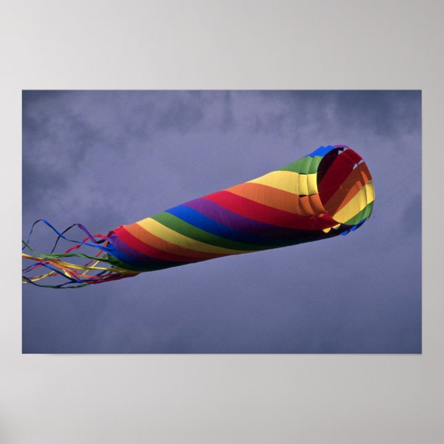 Affiche Vaisseau coloré énorme et coloré (Devant)