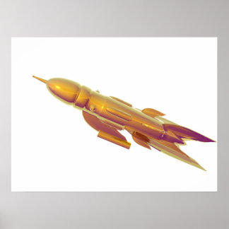 Affiche vaisseau spatial