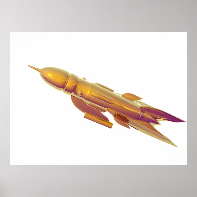 Affiche vaisseau spatial (Devant)