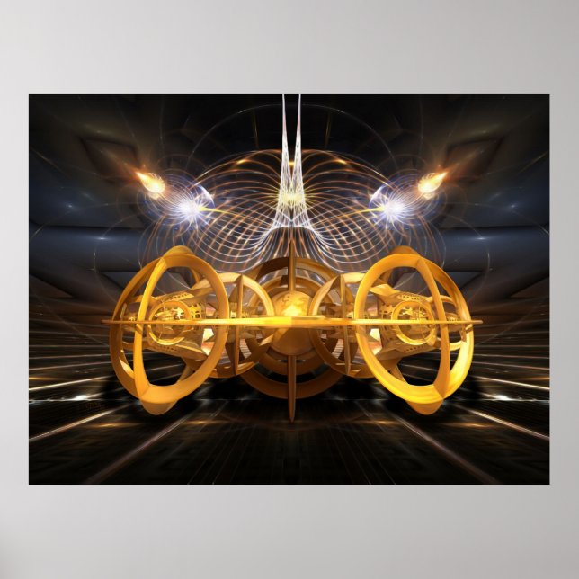 Affiche vaisseau spatial (Devant)