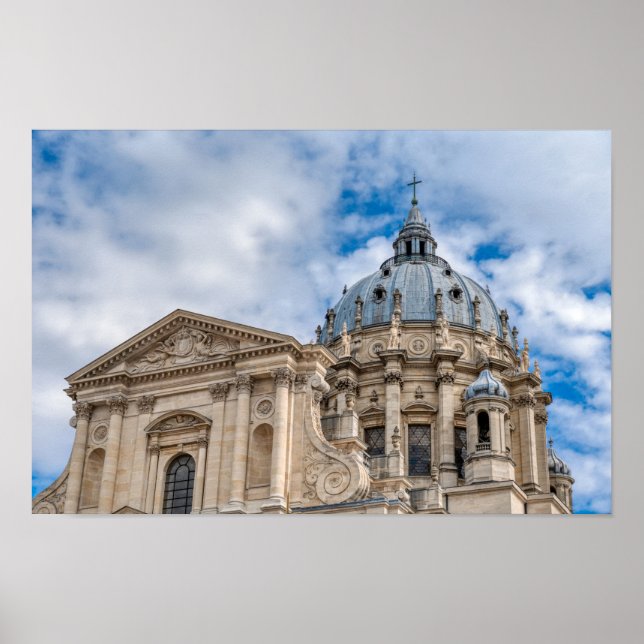 Affiche Val-de-Grace Church and Army Hospital in Paris (Devant)