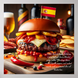 Affiche Valencia Vista : Plaisir Chorizo