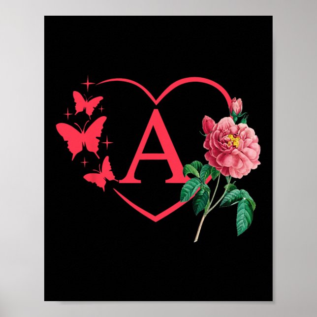 Affiche Valentin décoratif  (Devant)
