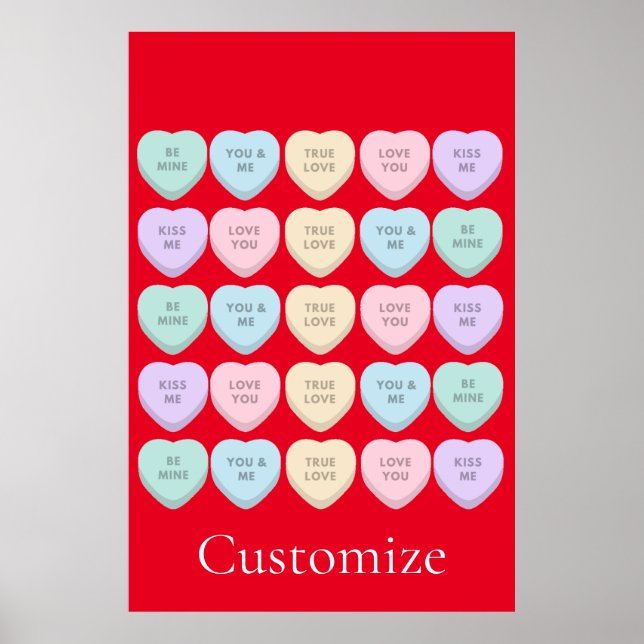 Affiche Valentine Candy Hearts Thunder_Cove (Devant)