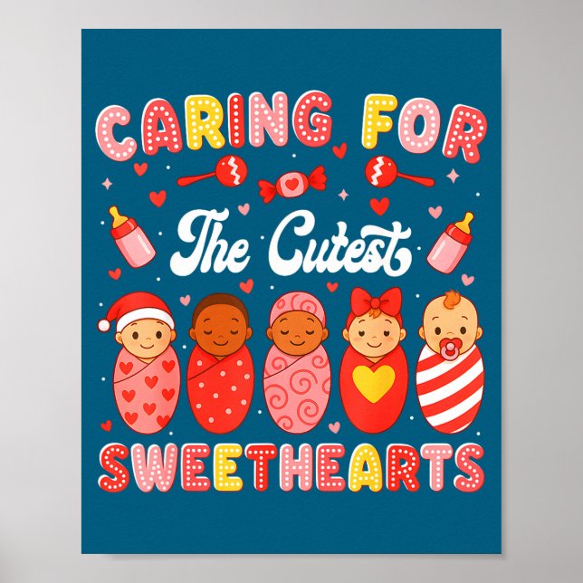 Affiche Valentine Caring For The Cutest Sweethearts Nicu N (Devant)
