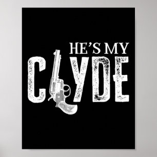 Affiche Valentines Bonnie Clyde jumeler Couple Love Top