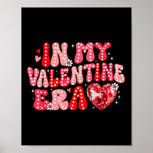 Affiche Valentines Day Disco Heart Era In My Valentine Era
