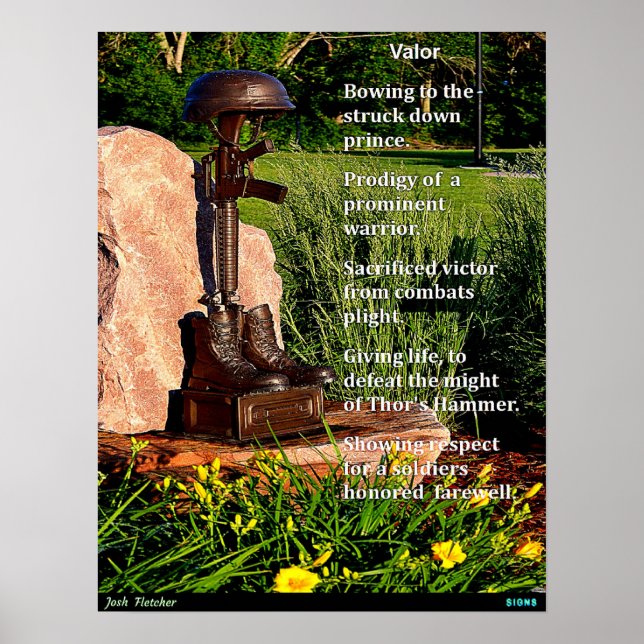 Affiche Valeur (Devant)