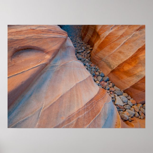 Affiche Vallee de feu du Red Rock State Park Nevada (Devant)