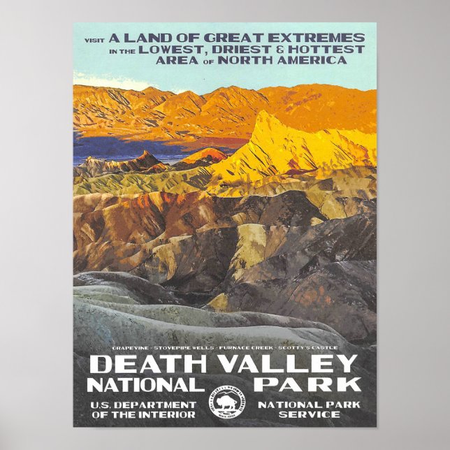 Affiche Vallée de la mort (Devant)