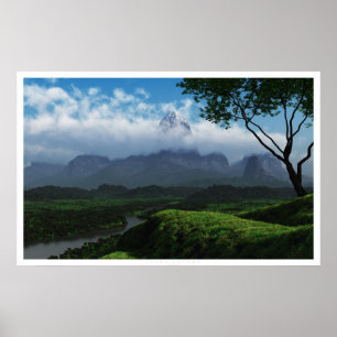 Affiche Vallée de la rivière