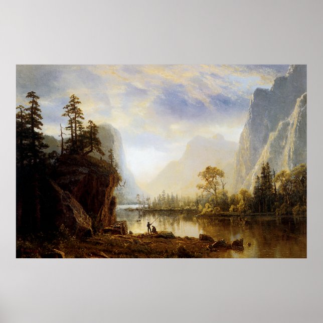 Affiche Vallée de Yosemite (Devant)
