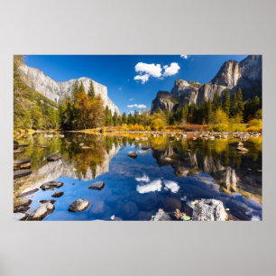 Affiche Vallée de Yosemite dans l'automne