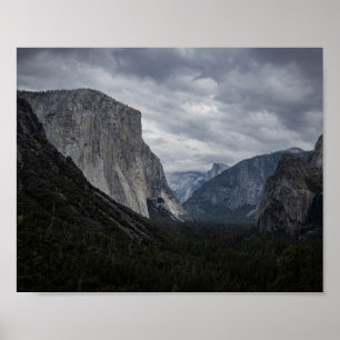 Affiche Vallée de Yosemite et El Capitan - Paysage photo