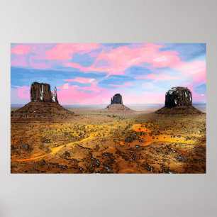 Affiche Vallée du Monument