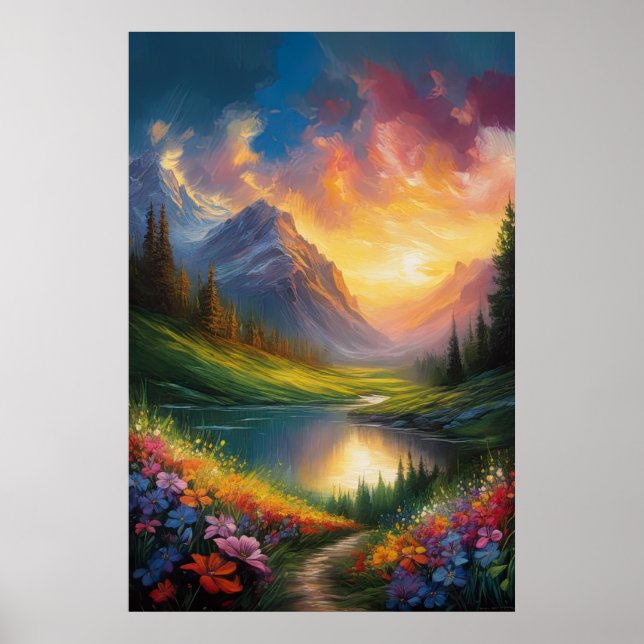 Affiche Vallée du rayonnement (Devant)