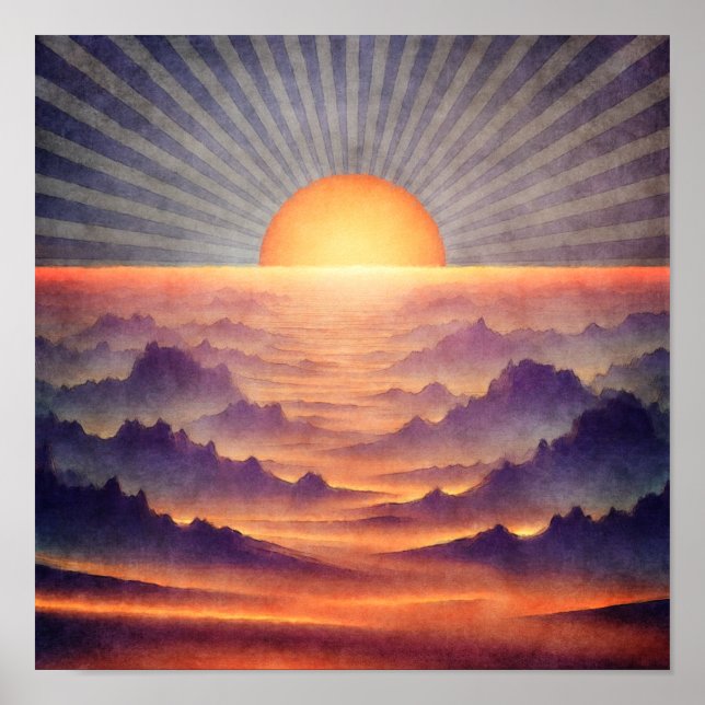 Affiche Vallée du Soleil (Devant)