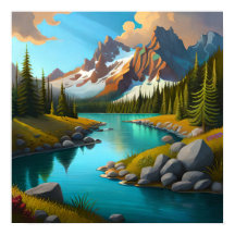 Vallée Et Rivière
