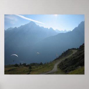 Affiche : Vallée France de Chamonix de