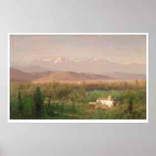 Affiche Vallée près de Los Angeles, la Californie (0704A