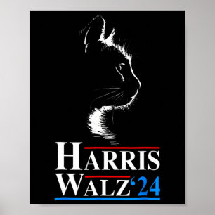 Affiche Valse 2024 Election Kamala Harris Tim Waltz 2024 1