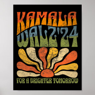 Affiche Valse 2024 Election Kamala Harris Tim Waltz 2024 5